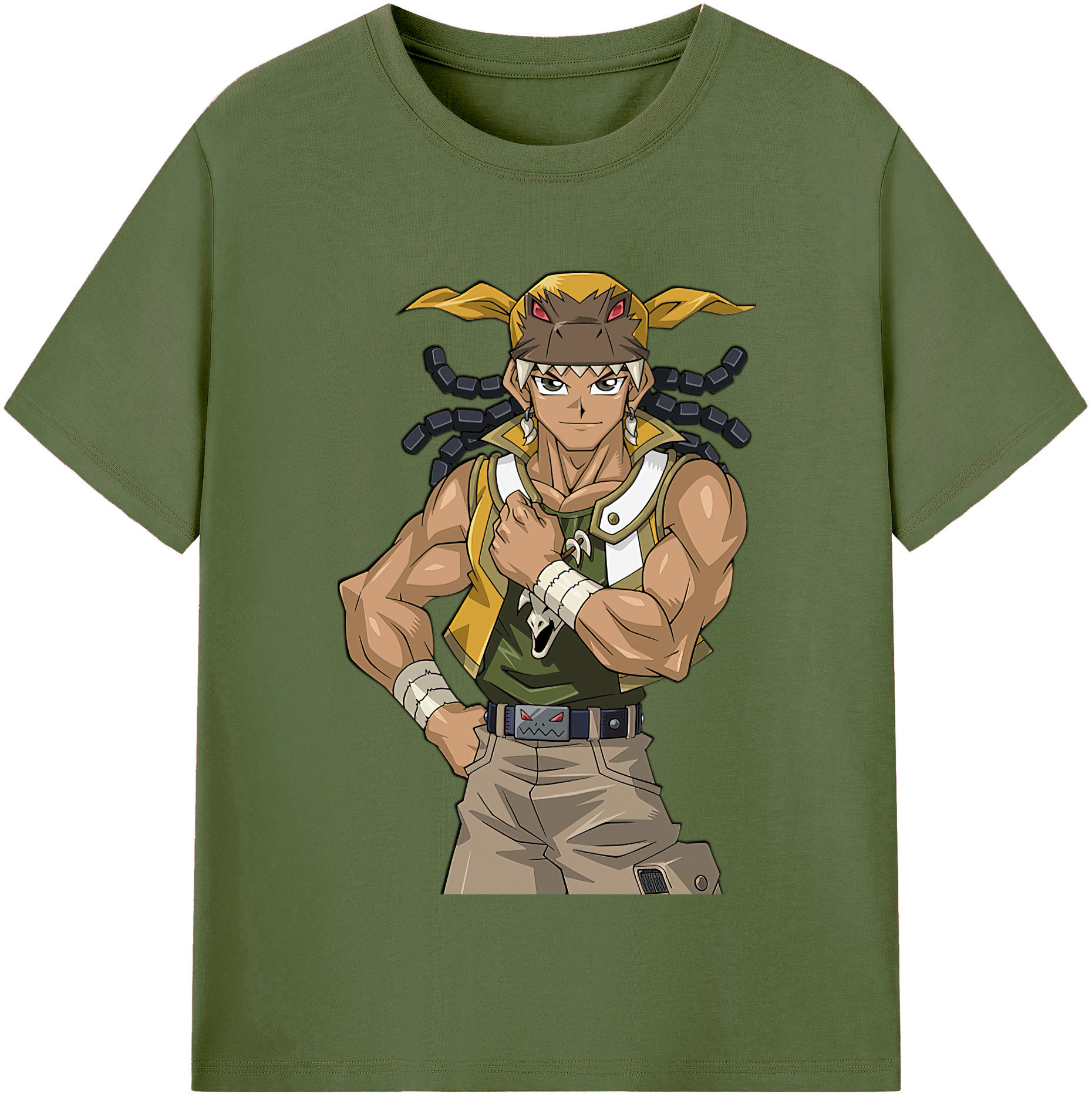 （画像用） 遊☆戯☆王 Yu-Gi-Oh! 綿100％半袖Tシャツ（フロントプリント）